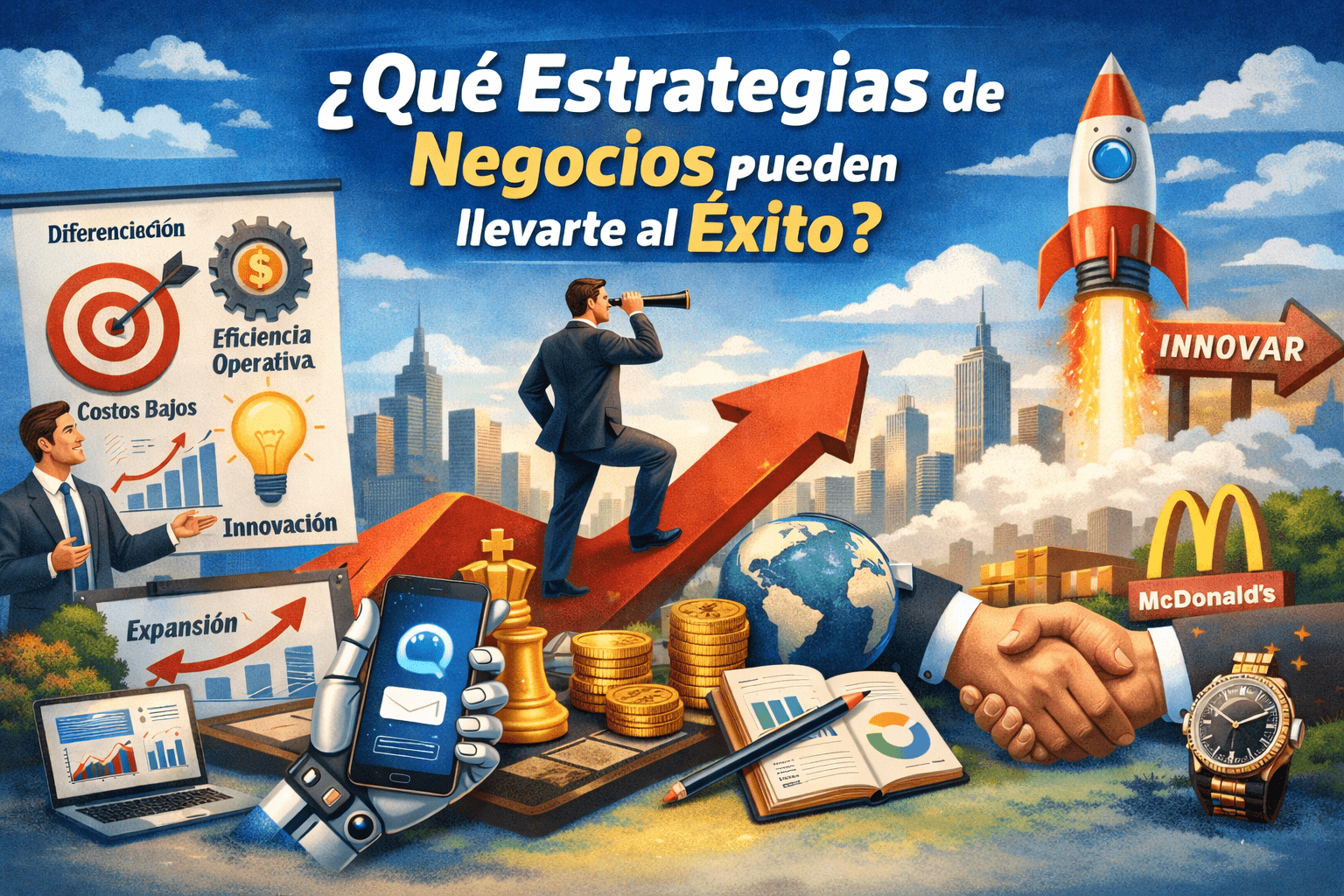 Estrategias de negocios para el éxito empresarial