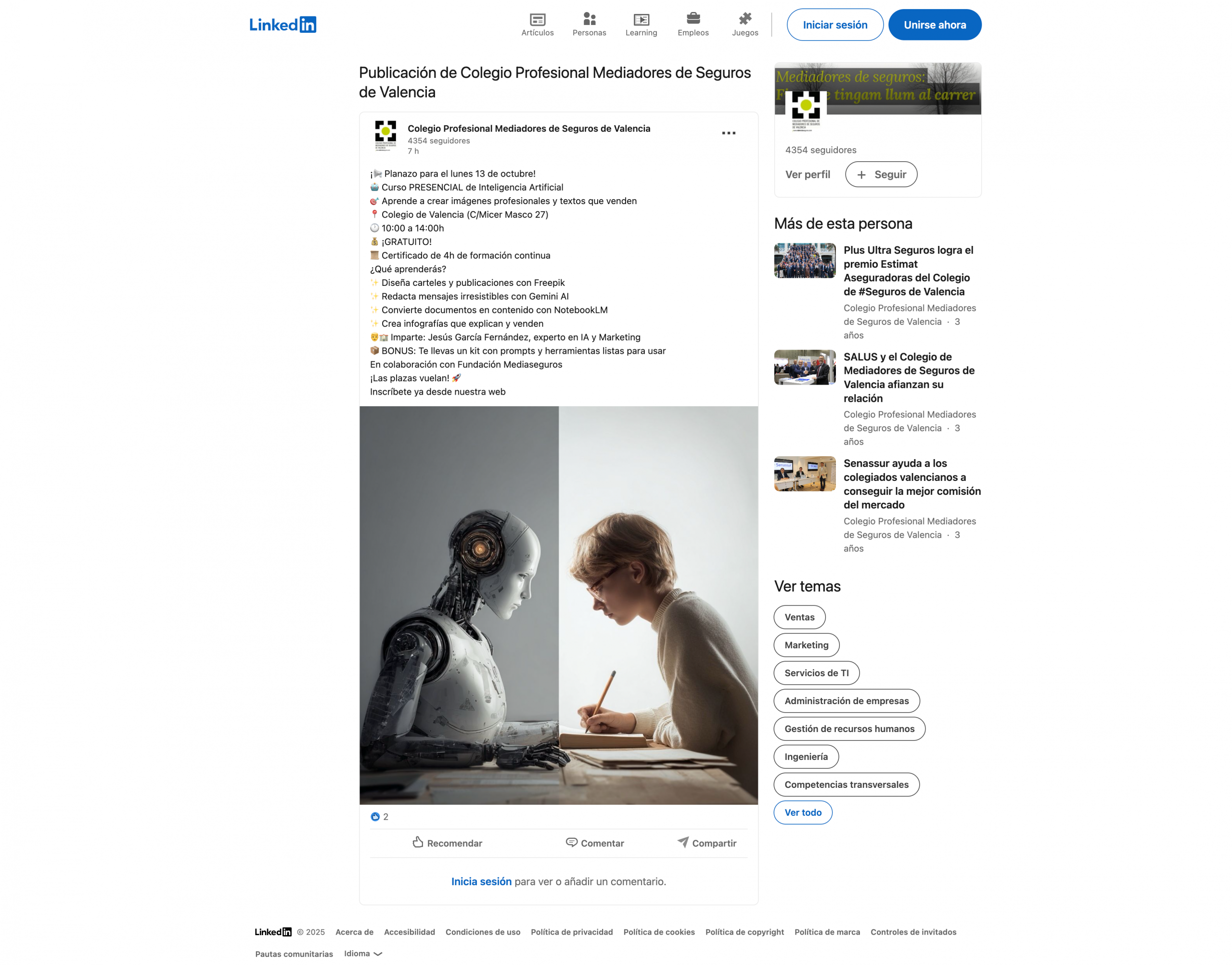 contenidos audiovisuales con IA