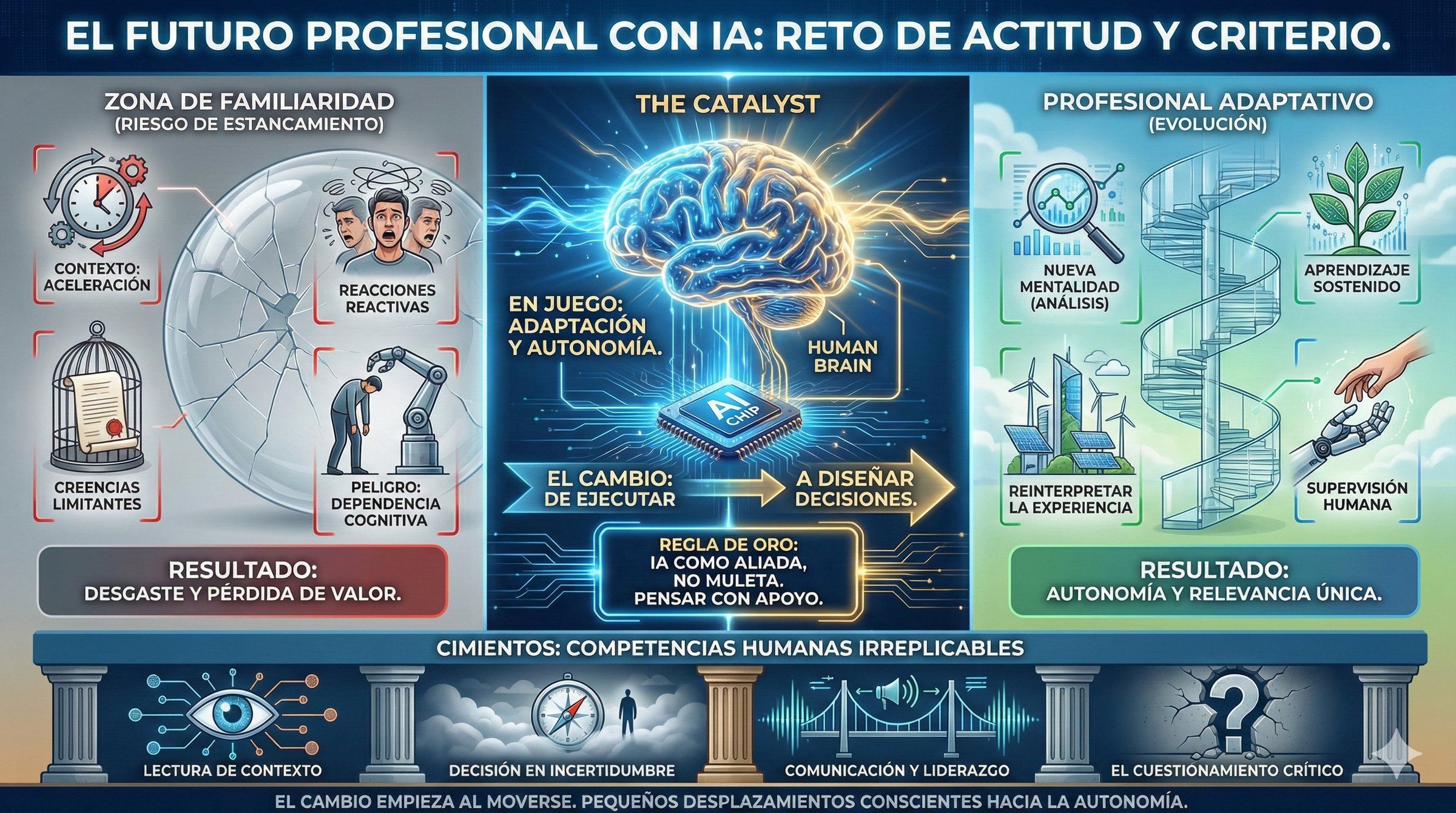 La actitud será determinante para tu <span class="accent-text">futuro profesional con la inteligencia artificial</span> 1 La actitud será determinante para tu futuro profesional con la inteligencia artificial