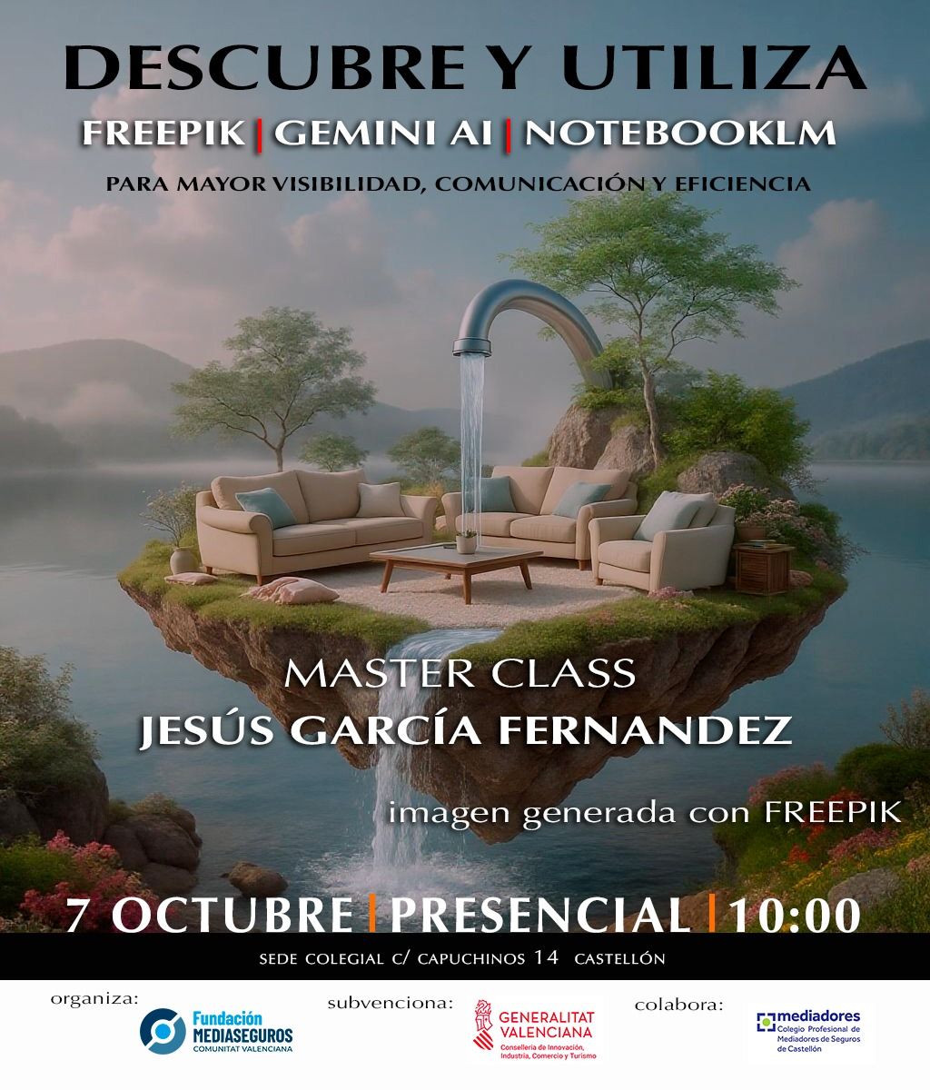 Descubre y utiliza Freepik, Gemini AI y NotebookLM para mejorar visibilidad y comunicación