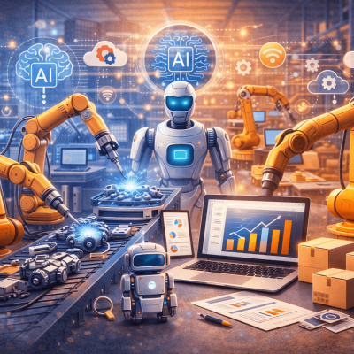 Industria automatizada y el impacto de la IA en la producción